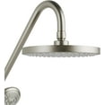 thumbnail image 5 of Kauai III 8-in Rain Showerhead Shower System with Slide Bar and Integrated Soap Dish Brushed Nickel, 5 of 6