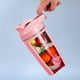 thumbnail image 1 of Botella Mezcladora de Proteínas de 500 Ml | Vaso Deportivo Portátil con Mezclador y Escala de Capacidad | Tapa Abatible Antifugas, Agitador Integrado y Agarre Aislante para Gimnasio y Exteriores, 1 of 6