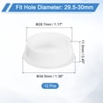 thumbnail image 2 of Uxcell 12Pcs 30mm(1-3/16") Flush Type Panel Round Snap in Fastener, White, 2 of 6