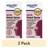 (2 pack) Equate Original 12 Hour Nasal Spray, Max Strength, 1 FL OZ