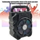 thumbnail image 5 of Altavoces Bluetooth Inalámbrico Portable Bluetooth Altavoz Inalámbrico Al Aire Libre con Subwoofer Bluetooth 5.0 Card Aux Cable Y Usb Flash Drive, Adecuado para Casa Al Aire Libre Y Camping Usb Flash, 5 of 9