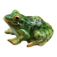 thumbnail image 1 of Estatua de rana realista para decoración de jardín, rana verde de resina, 1 of 1