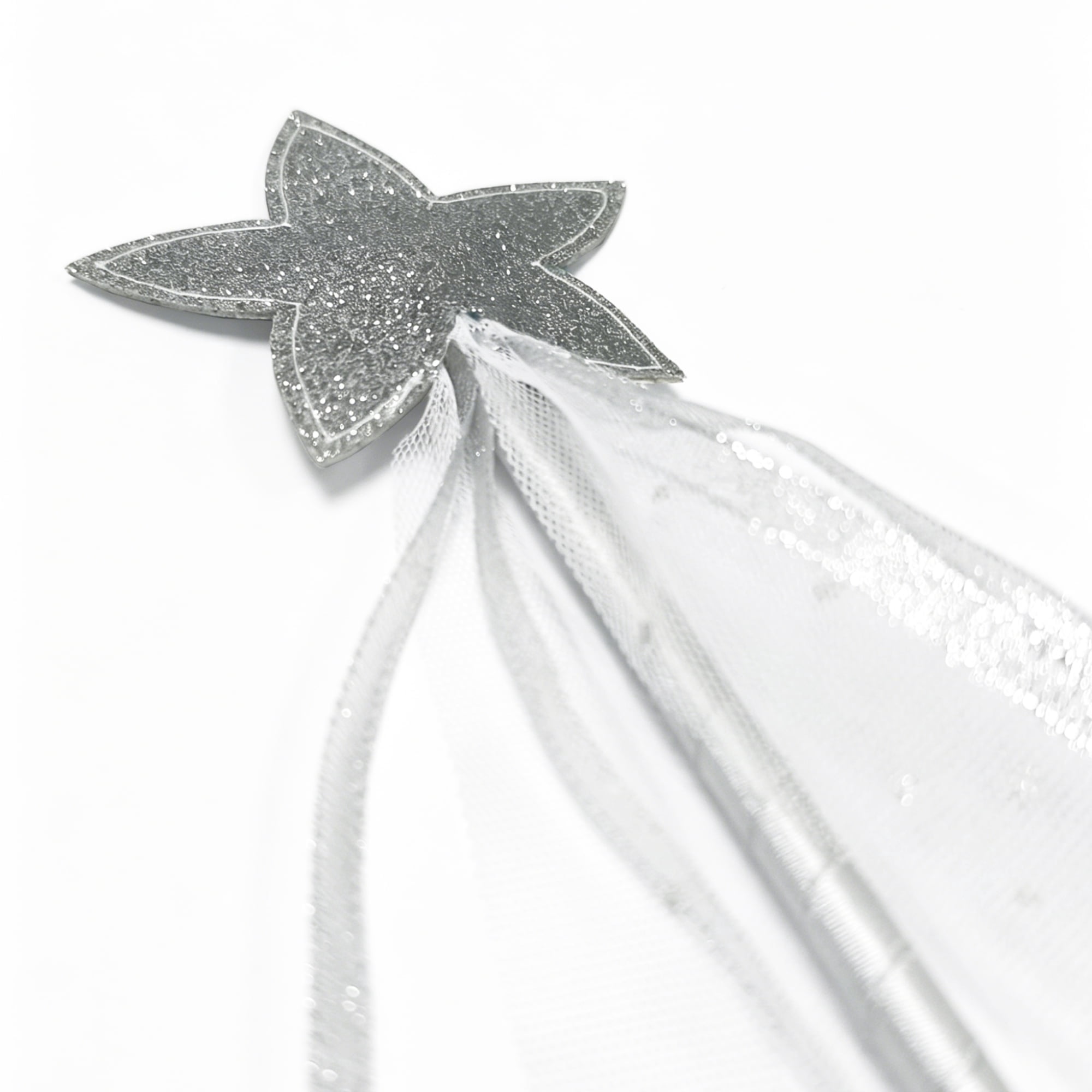 Angel Wand Costume Accessory for Children, Silver, Halloween by Way To Celebrate