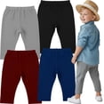 thumbnail image 2 of ToBeInStyle Boy's 4-Pack Casual Capri Pants Relaxed Fit - Classic - 0-3 Months, 2 of 9