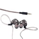 thumbnail image 3 of Wired Earphone Heavy Bass Wired Dynamic Headphone with Mic Volume Control for Cell Phones Black, 3 of 5