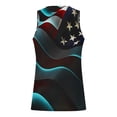 thumbnail image 3 of lSLJS New Fashion Casual Men's Summer Loose Waistcoat Print Sport Round-Neck Tank Features, Mens Tank Tops Workout Shirts, 3 of 4