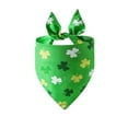 thumbnail image 2 of Decoraciones para el Día de San Patricio, bufanda para perro del Día de San Patricio, bufanda triangular irlandesa, bufanda para mascotas, disfraz para perro para fiestas navideñas, apto para perros p, 2 of 6