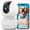 White-6MP, variant on Vimtag 2.4/5GHz WiFi Security Camera, 3MP Indoor Pet Camera with Speaker, Phone App, Smart Tracking, Alexa Ready, wired