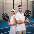 thumbnail image 6 of Pickleball Paddles Set,Pioneer Flower Floral Print Pattern Fiberglass Surface Pickleball Racket Set with 2 Indoor Outdoor Pickleball Balls and Pickleball Bag,Pickle-ball Equipment, 6 of 6