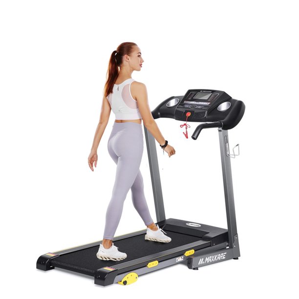 Treadmill 1 5 Hp Foldable Motorized Manual Incline Running Machine Handrail Control For Walking Running Jogging Walmart Com