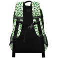 thumbnail image 3 of FORMRS Kids School Backpack Elementary Student Unisex Travel Bookbag with Reflective Stripes, Green Dot Triangles Pattern, 3 of 7