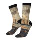 thumbnail image 1 of Balery Vintage Nautical Lighthouse Calcetas Largas con Estampado para Hombre y Mujer – Suaves y Transpirables, Talla Única (US 5-11), 1 of 6