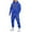 Z-Blue44, variant on CONZONE Men's Sweatsuit 2 Piece Sets Mens Jogging Tracksuit Set Solid Color Pullover Hoodies Sweatpants Soft Sweat Suit for Men Cozy Fall Winter Track Suit