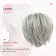 thumbnail image 3 of Messy Bun Hair Piece, Claw Clip in Straight Hair Bun 9 Inch Short Ponytail Extension with Bendable Metal Wire Hair Pieces for Women Fake Pony DIY Styles - Medium Brown with Blonde Highlights, 3 of 13