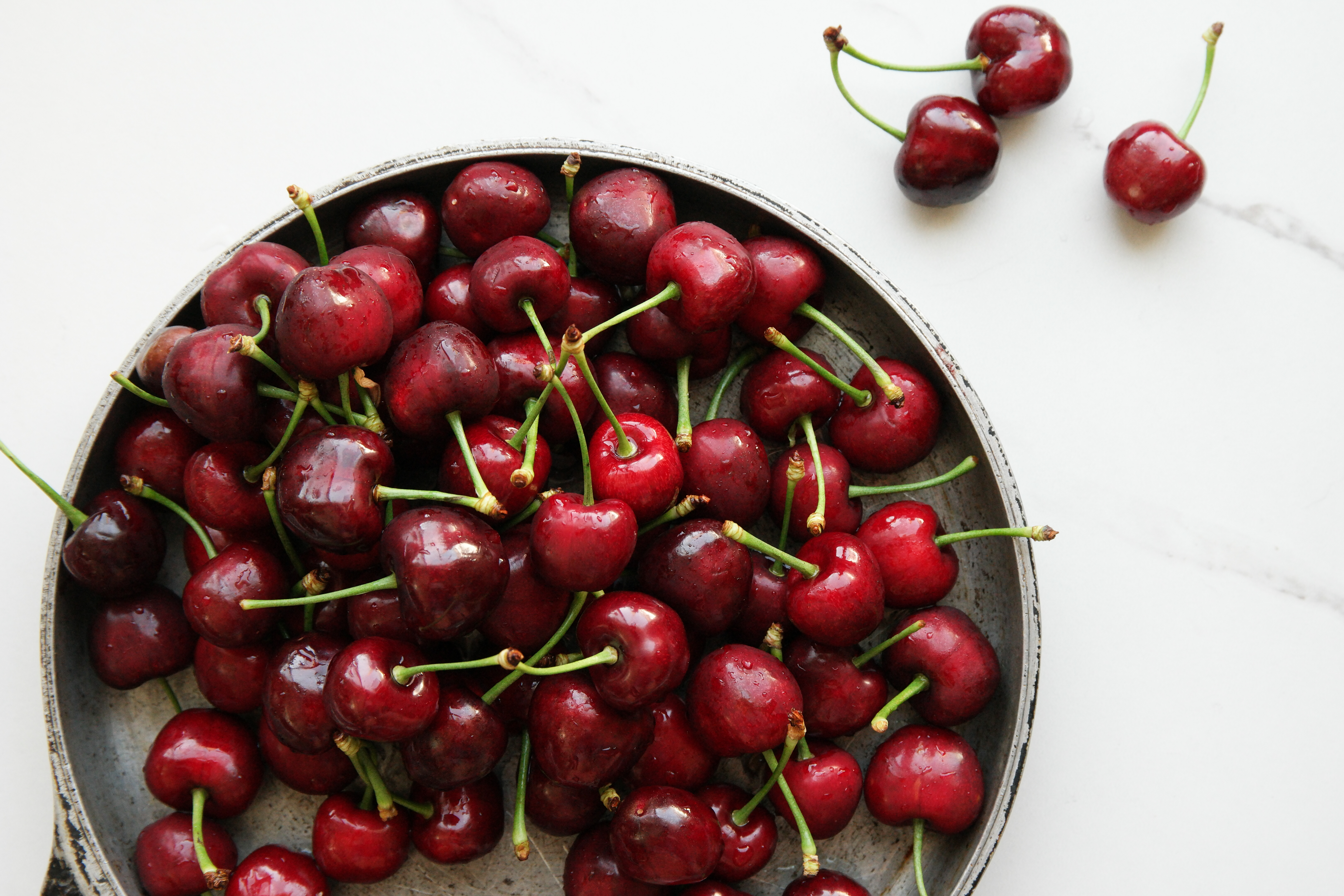 Fresh Red Cherries 2 25 Lb Bag Walmart Com Walmart Com