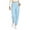 Light Blue Pant fot Women, variant on AINIYS Fashion Women's Casual Drawstring Pants Comfortable Stretch Waist Pocket Trousers Regular Length Suitable for Daily Outdoor Activities All Season Wear Beige L