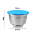 thumbnail image 4 of TFixol Coffee Machine Accessory Coffee Capsule Stainless Steel Repeating Use Coffee Filter Coffee Strainer Reusable Compatible with Dolce Gusto Coffee Machine, 4 of 4