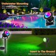 thumbnail image 6 of IC ICLOVER Spotlight Outdoor Control with Smart APP, 2 Pack 12W RGB Color Changing Landscape Lights with Remote Control, IP67 Waterproof Hallwoeen Spot Light for Pathway House Garden Yard, 6 of 9