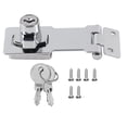 thumbnail image 2 of Cerraduras de cerrojo con llave de aleación de zinc cerrojo de bloqueo con llave con perilla giratoria para puertas pequeñas gabinetes y más con 2 llaves Anggrek Otros, 2 of 8