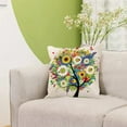 thumbnail image 3 of asddcavvf Pillow Pillow Home Decoration Products Tree Flower Pillow Design Sofa Cushion Cushion Cover 45x45cm Tan Couch Pillows, 3 of 6