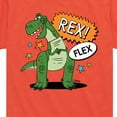 thumbnail image 3 of Toy Story - Rex Flex - Toddler & Youth Short Sleeve Graphic T-Shirt, 3 of 5