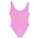 thumbnail image 1 of S-3xl Gold Print Team Bride One-piece Swimsuit Squad Women Swimwear Bachelorette Party Swimsuit Summer Beatchwear Bathing Suit, 1 of 4