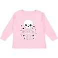 thumbnail image 3 of Inktastic Happy Halloween Spooky Skeleton and Stars Boys or Girls Long Sleeve Toddler T-Shirt, 3 of 5