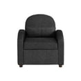 thumbnail image 3 of Serta Thornton Modern Convertible Chair with Twin Size Sleeper, Black Chenille Fabric, 3 of 16