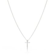 MOLLY BROWN LONDON Molly B London Child's Sterling Silver Faith Cross Necklace for Baptism, Quinceaera and First Communion Gift