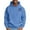 Blue, variant on dGslk Men's Hooded Casual Hoodie Beige L