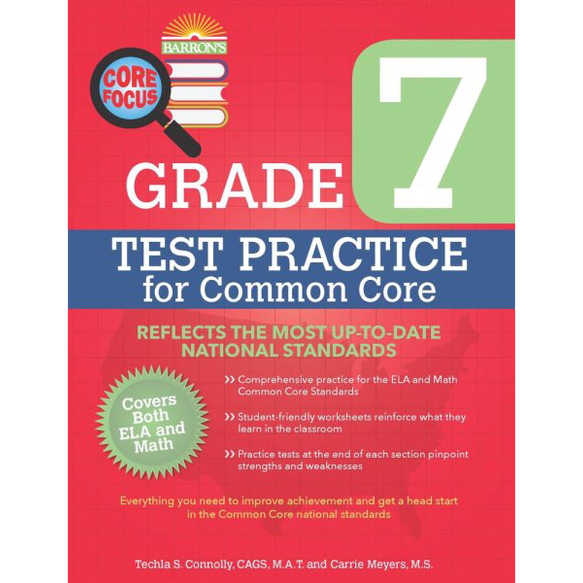Core Focus Grade 7: Test Practice for Common Core (Paperback)