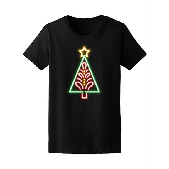 Christmas Tree Sign T-Shirt Women -Image by Shutterstock, Female XX-Large