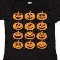 thumbnail image 4 of Inktastic Halloween Pumpkin Faces Orange Boys or Girls Baby Bodysuit, 4 of 5