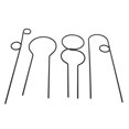 thumbnail image 1 of 4pcs Plant Trellis Climbing Plants Holder Rack Stackable Iron Plant Support Structure for Indoors Outdoors, 1 of 2