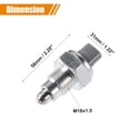 thumbnail image 3 of Unique Bargains Neutral Safety Switch Back-up Lamp Switch for Toyota 4Runner 1987 Metal Plastic Silver Tone Gray, 3 of 6