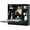 Black, variant on Giantex Floating Desk, Small Wall-mounted Computer Desk w/ Storage Drawer & Shelves, Convertible Writing Desk w/ Fold-up Desktop for Home Office Dormitory Small Spaces, Black