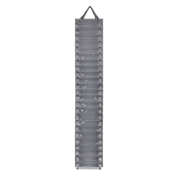 Ygjytge Portarrollos Vinilo Con 24 Compartimentos Organizador Almacenamiento Rollos Vinilo (Gris Oscuro)