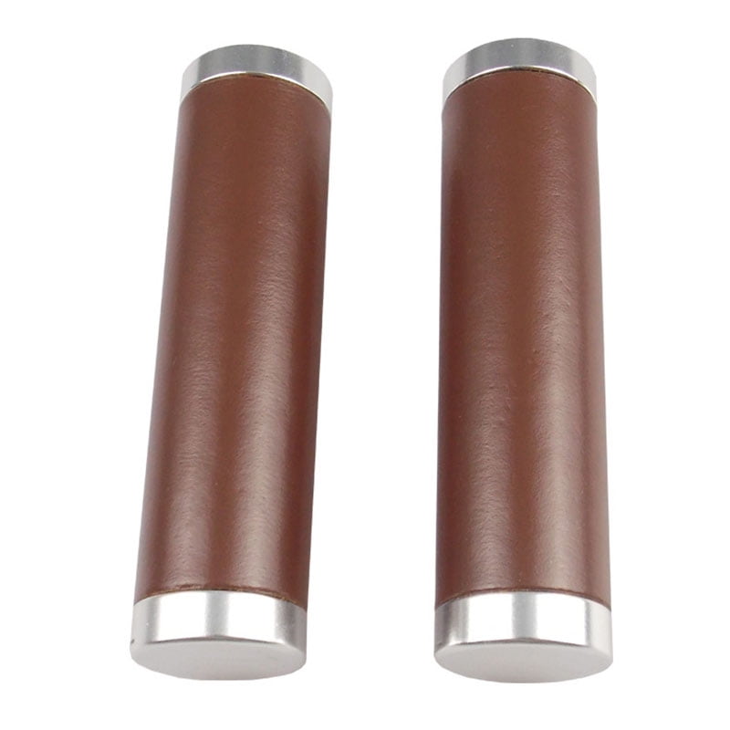 Cycling Handlebar Cover Handle Soft Retro PU Leather Faux Leather Durable