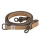 thumbnail image 1 of Correa para perro Carhartt de nailon con forma de pato, color negro y latón cepillado, tamaño grande, 1 of 6