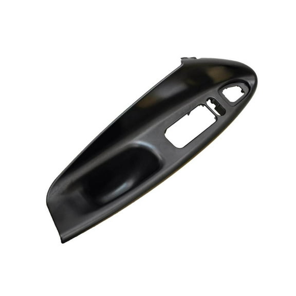 PT Auto Warehouse FO-2087A-FL - Inside Door Panel Pull-Handle Switch Housing, Textured Black - for Convertibles, Driver Side Front Fits select: 1994-2004 FORD MUSTANG