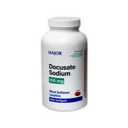 Major 904699880 Dok Stool Softener 100 mg 1000 Softgels (Each)