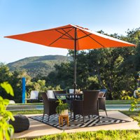 Orange Patio Umbrellas Walmart Com