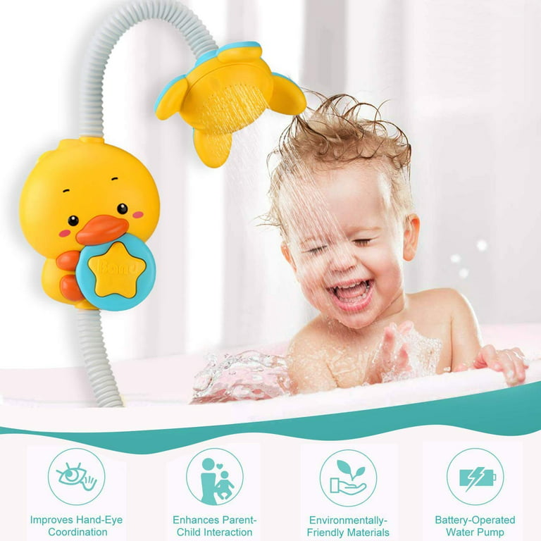 1pc Bath Toy - Automatic Water Pump With Bath Shower Sprinkler-Toddler Bath  Toy Bathtub Toy For Toddlers Kids 3 4 5 Year Old Girls Boys Gifts Christma