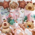 thumbnail image 3 of Set de 7 globos de foil de capibara YYLCNLYY de 24", 3 of 5