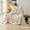 0 Caramel Pumpkin, variant on Boho Chair Sofa Cover Breathable Washable Chenille Couch Cover Thick Beige Cream White Armchair Cover Modern Plaid Triangle Sofa Slipcover Chair Cover with Arms Oversized Chair Sofa Cover