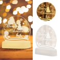 thumbnail image 2 of AMERTEER Christmas 3D Atmosphere Bedside Table Ing Ing Led Light Decoration, 2 of 3