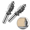thumbnail image 3 of MYG 12MM,1/2 handle double leaf handrail line woodworking trimming milling cutter, 3 of 9
