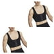 thumbnail image 3 of Toystoory Chalecos con forma de pecho para hombre, Control masculino, ginecomastia de mama, soporte profesional, compresión, compresión sin mangas Type1 NO1 Toystoory CBP433088, 3 of 6