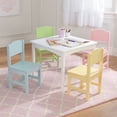 thumbnail image 3 of KidKraft Table et 4 chaises Nantucket - Pastel, 3 of 7