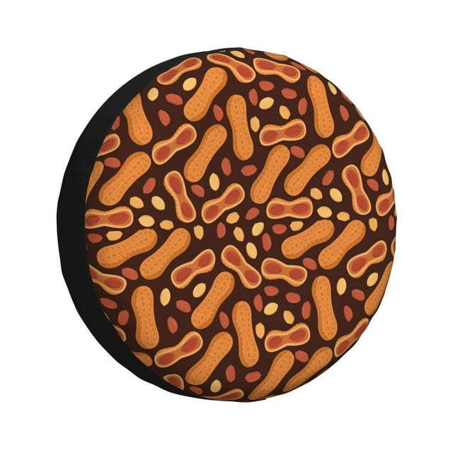 Fotbe Peanuts2 Funda de Llanta de Repuesto con Estampado, Engrosada, Ajuste Universal para Jeep, Remolque, RV, SUV, Camión-15 inch